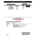Sony KDL-22BX320 Service Manual