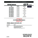 Sony KDL-22BX325, KDL-32BX325, KDL-32BX326, KDL-32BX425, KDL-40BX425 (serv.man2) Service Manual