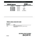 Sony KDL-22L4000 Service Manual