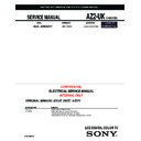 Sony KDL-32BX311 (serv.man2) Service Manual