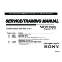 Sony KDL-32BX320, KDL-32BX321, KDL-32BX420, KDL-32BX421, KDL-40BX420, KDL-40BX421, KDL-46BX420, KDL-46BX421 Service Manual