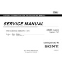 Sony KDL-32BX320 Service Manual