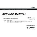 Sony KDL-32BX350, KDL-40BX450 Service Manual