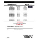 Sony KDL-32EX305, KDL-32EX306, KDL-32EX405, KDL-40EX405, KDL-40EX406, KDL-46EX405 Service Manual