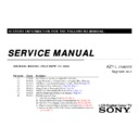 Sony KDL-32EX400, KDL-40EX400 Service Manual
