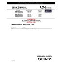 Sony KDL-32EX705, KDL-40EX705, KDL-46EX705, KDL-52EX705, KDL-60EX705 (serv.man2) Service Manual