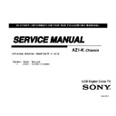 Sony KDL-32FA600 Service Manual