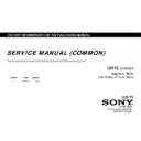 Sony KDL-32R324D, KDL-40R354D, KLV-32R326D, KLV-40R356D Service Manual