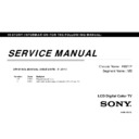Sony KDL-32R330B, KDL-40R380B Service Manual
