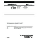 Sony KDL-37M3000 Service Manual