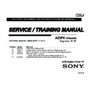 Sony KDL-40BX450, KDL-40BX451, KDL-46BX450, KDL-46BX451 Service Manual