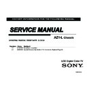 kdl-40ex505, kdl-46ex505, kdl-55ex505, kdl-60ex505 service manual