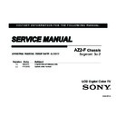 Sony KDL-40EX725 Service Manual