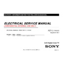 Sony KDL-40HX700, KDL-40HX701, KDL-40HX703, KDL-40HX705, KDL-46HX700, KDL-46HX703, KDL-46HX705 (serv.man2) Service Manual