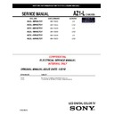 Sony KDL-40HX701, KDL-46HX701, KDL-55HX701 (serv.man3) Service Manual