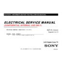 Sony KDL-40NX710, KDL-40NX713, KDL-40NX715, KDL-46NX710, KDL-46NX713, KDL-46NX715 (serv.man2) Service Manual