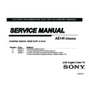 Sony KDL-40NX715, KDL-46NX715 Service Manual