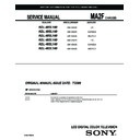 Sony KDL-40SL140, KDL-46SL140 Service Manual