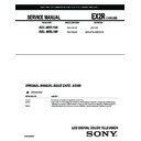 Sony KDL-40SL150 Service Manual