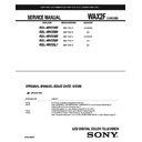 Sony KDL-40V2500, KDL-46V2500, KDL-46V25L1 Service Manual