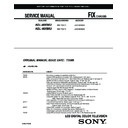 Sony KDL-40XBR2, KDL-46XBR2 Service Manual