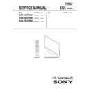 Sony KDL-40Z5500, KDL-46Z5500, KDL-52Z5500 (serv.man2) Service Manual