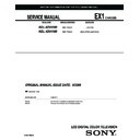 Sony KDL-42V4100 Service Manual
