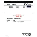 Sony KDL-46HX825, KDL-55HX825 Service Manual