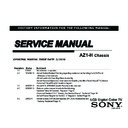 Sony KDL-46NX807, KDL-52NX807 Service Manual