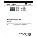 Sony KDL-46XBR8, KDL-55XBR8 Service Manual