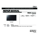 Sony KDL-50W790B Service Manual