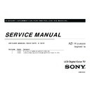 Sony KDL-52LX900, KDL-60LX900 (serv.man2) Service Manual