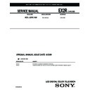 Sony KDL-52VL150 Service Manual