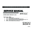 Sony KDL-55EX500, KDL-55EX501, KDL-60EX500 Service Manual