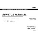 Sony KDL-55HX950, KDL-55HX953, KDL-55HX955, KDL-65HX950, KDL-65HX953, KDL-65HX955 Service Manual