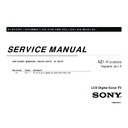 Sony KDL-55NX810, KDL-60NX810 Service Manual