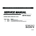 Sony KDL-55NX817, KDL-60NX817 Service Manual