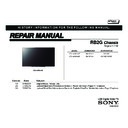 Sony KDL-60W610B, KDL-60W630B Service Manual