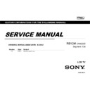 kdl-65s995a service manual