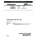 Sony KDL-65W5100 Service Manual