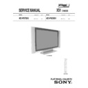 Sony KE-P37XS1, KE-P42XS1 Service Manual