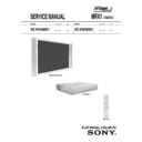 Sony KE-P42MRX1, KE-P50MRX1 Service Manual
