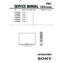 Sony KF-42E200A, KF-50E200A, KF-55E200A (serv.man2) Service Manual
