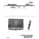 Sony KF-50E201A Service Manual