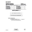 Sony KF-50SX300, KF-50SX300K, KF-50SX300U, KF-60SX300, KF-60SX300K, KF-60SX300U (serv.man3) Service Manual