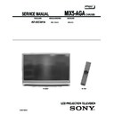 Sony KF-55E201A Service Manual