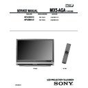 Sony KF-E42A10, KF-E50A10 (serv.man5) Service Manual