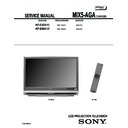 Sony KF-E42A10, KF-E50A10 (serv.man6) Service Manual