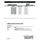 Sony KLV-26L500A, KLV-32L500A, KLV-37L500A Service Manual