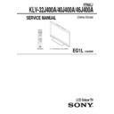 klv-32j400a, klv-40j400a, klv-46j400a service manual
